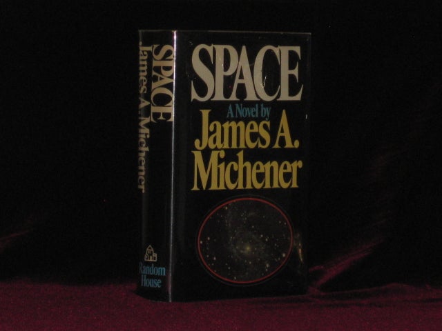 Item #0123 SPACE. James A. Michener, SIGNED.