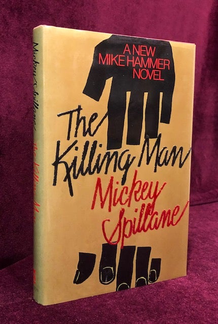 Item #0684 THE KILLING MAN. Mickey Spillane, SIGNED.