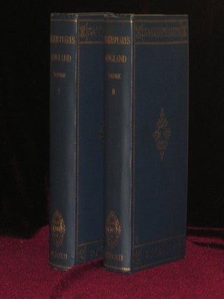 Item #07830 Shakespeare's England. An Account of the Life & Manners of His Age. Sir Walter Raleigh