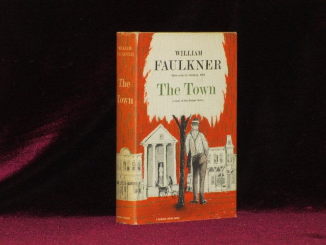 Item #07837 The Town. Wiliam Faulkner.