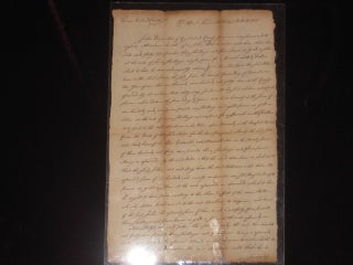 Item #07938 Manuscript Document Signed. James Smith, Signer of the Declaration of Independence