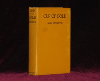 Item #07943 Cup of Gold. A Life of Henry Morgan, Buccaneer. John Steinbeck