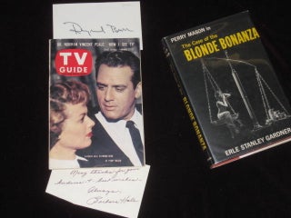 THE CASE OF THE BLONDE BONANZA; Together with TV Guide (Signed)