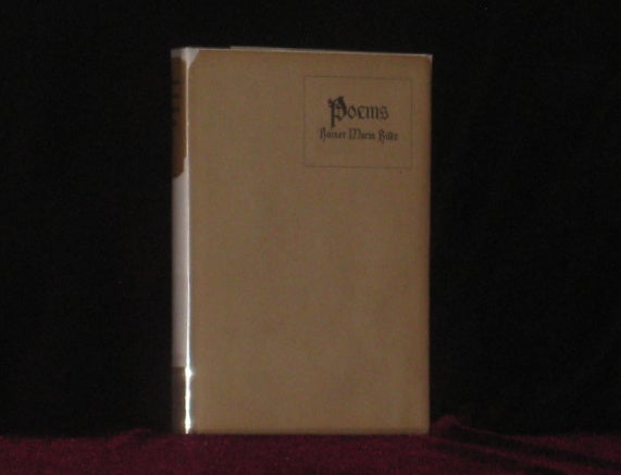 Item #08085 POEMS (Poems of Rainer Maria Rilke). Rainer Maria Rilke.