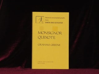 Item #08126 MONSIGNOR QUIXOTE. Graham Greene