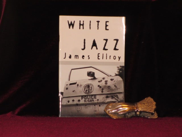 Item #08132 OPENING CHAPTERS OF WHITE JAZZ. A Novel. James Ellroy, SGNED.
