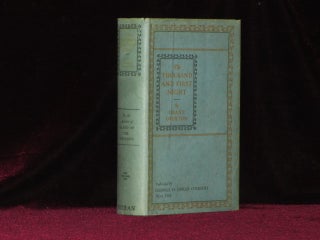 Item #08166 THE THOUSAND AND FIRST NIGHT. Grant OVERTON, SIGNED to Joseph Conrad