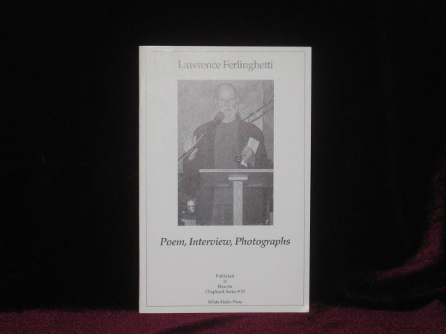 Item #0821 POEM, INTERVIEW, PHOTOGRAPHS. Lawrence FERLINGHETTI, SIGNED.
