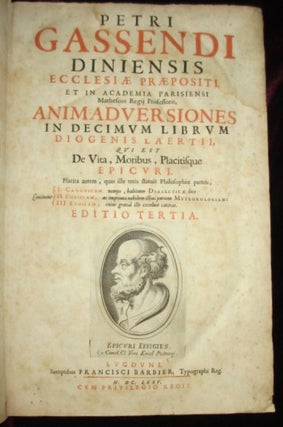 Item #08237 Animadversiones in Decimum Librum Diogenis Laertii, Qui Est De Vita, Moribus,...