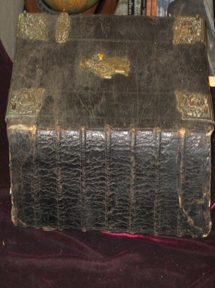 Biblia Mit Der Ausslegung. Das Ist: Die Gantze Heilige Schrift, Altes Und Neues Testaments, D. Martini Lutheri. Mit Einer Kurzen / Jedoch Grundlichen Erklarung Dess Textes, D. Lucae Ofiandri, Senioris......Bible in German (1711)