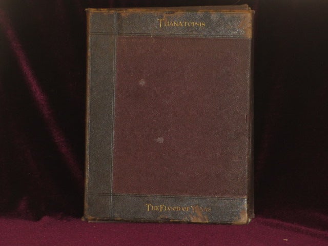 Item #08256 THANATOPSIS and THE FLOOD OF YEARS. William Cullen Bryant.