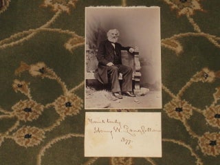 THE POETICAL WORKS OF HENRY WADSWORTH LONGFELLOW. ILLUSTRATED. Two Volumes, with Signed Card and Photograph of The author Laid in.
