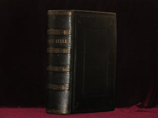 Item #08298 THE HOLY BIBLE: Containing the Old and New Testaments, with References, Numerous...