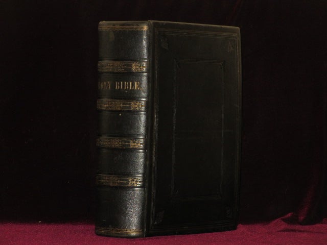 Item #08298 THE HOLY BIBLE: Containing the Old and New Testaments, with References, Numerous Critical and Explanatory Notes, and a Condensed Concordance. Bible.