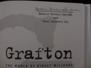 Item #08370 G IS FOR GRAFTON. "G" The World of Kinsey Millhone. KAUFMAN. Natalie Hevener, Carol...