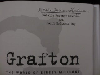 Item #08370 G IS FOR GRAFTON. "G" The World of Kinsey Millhone. KAUFMAN. Natalie Hevener, Carol...