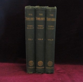 Item #08393 THE WOODLANDERS. Three Volumes. Thomas Hardy