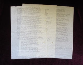 THE LOLLY-MADONNA WAR with Original Publisher's Contract for Book