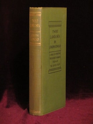 Item #08428 'TWIXT LAND AND SEA. A Smile of Fortune, The Secret Sharer, Freya of the Seven Isles....
