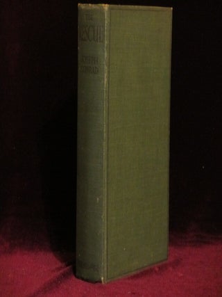 Item #08430 THE RESCUE. A Romance of the Shadows. Joseph Conrad