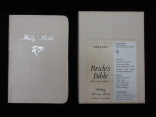 Item #08611 BRIDE'S BIBLE. KING JAMES VERSON. Bible