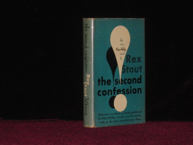 Item #08699 The Second Confession. A Nero Wolfe Novel. Rex Stout.