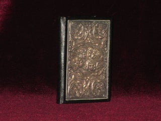 Item #08734 Address Book, with Four Angels in Silver Bas-Relief on Front Panel. N/A