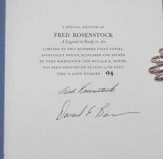 Fred Rosenstock. A Legend in Books & Art