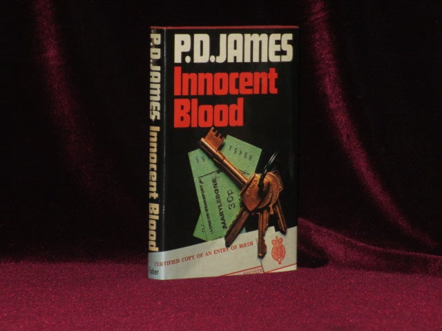 Item #08766 Innocent Blood (Signed). P. D. James.