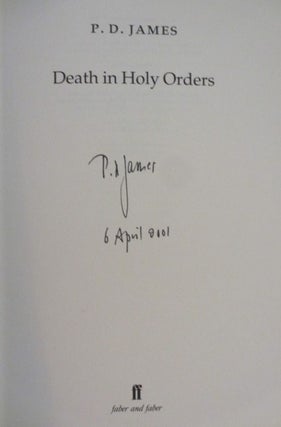 DEATH IN HOLY ORDERS