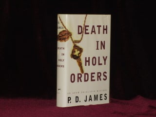Item #08784 DEATH IN HOLY ORDERS. P. D. James, SIGNED