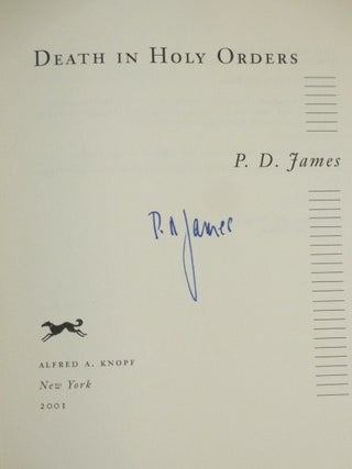 DEATH IN HOLY ORDERS