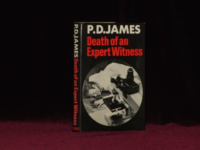 Item #08794 DEATH OF AN EXPERT WITNESS. P. D. James, SIGNED.