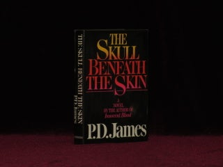 Item #08796 THE SKULL BENEATH THE SKIN. P. D. James, SIGNED