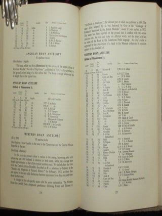 Rowland Ward's Records of Big Game. XIth Edition (Africa) Antelope Skin Binding.