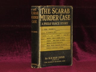 Item #08899 THE SCARAB MURDER CASE. A Philo Vance Story. S. S. VAN DINE