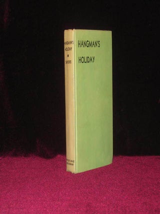 Item #08902 HANGMAN'S HOLIDAY. Dorothy L. SAYERS