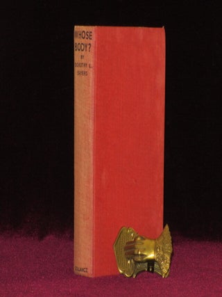 Item #08915 Whose Body? (Adrian Goldstone copy). Dorothy L. Sayers