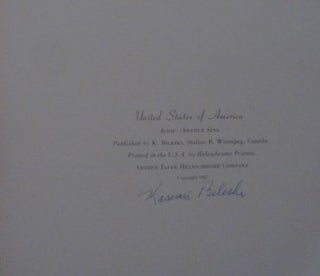 The United States of America [Visual History of Nations series] Signed Lithograph