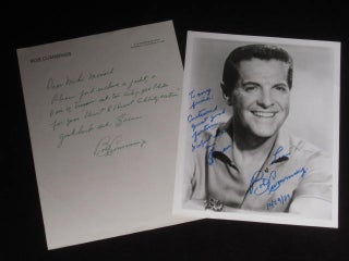 Item #09030 Autograph Letter Signed [together with] 8" x 10" Photo Inscribed [together with]...