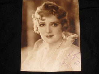 Item #09068 Photo, Inscribed and Signed (7" x 9"). Mary Pickford, Gladys Smith