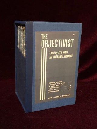Item #09100 The Objectivist. (A Complete Run, Jan. 1966-Sept. 1971). ayn Rand