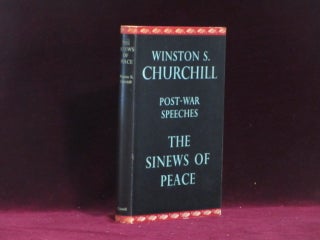 Item #09106 THE SINEWS OF PEACE. Post-War Speeches. Sir Winston Churchill, Randolph S. Churchill