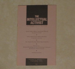 Item #09136 THE INTELLECTUAL ACTIVIST. An Objectivist Review. Volume 6, Number 5, September 1992....