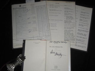 THE LOLLY-MADONNA WAR with SET DESIGNER JIM PAYNE'S COPY OF FILM SCRIPT, WITH SET NOTES AND PHOTOS