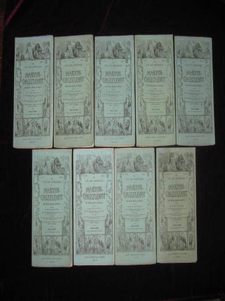 The Life and Adventures of Martin Chuzzlewit (Publisher's Presentation Copy; Original parts). Annotated By Bibliographer Thomas Hatton and from His Collection.