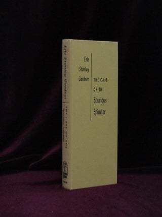 The Case of the Spurious Spinster (Advance Review Copy, with Publisher's slip)