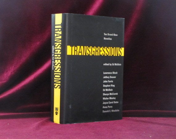 Item #09254 Transgressions (Signed). Ed McBain, Lawrence Block, Jeffery Deaver.