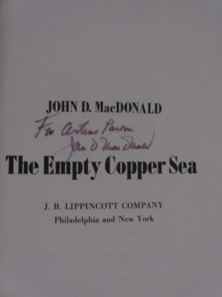 The Empty Copper Sea (Inscribed)