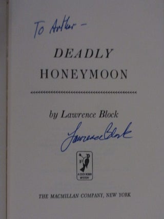 Deadly Honeymoon (Inscribed)